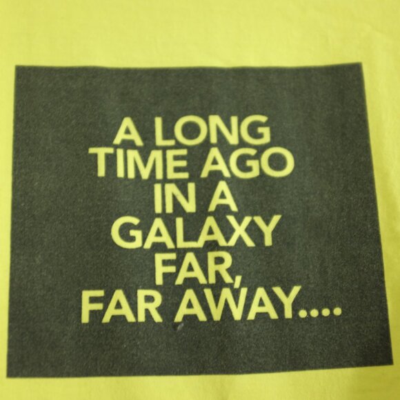 H&M Star Wars highlighter yellow tshirt size S - Picture 5 of 8